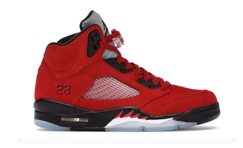 Jordan Retro 5 Raging Bull Red