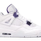 Jordan Retro 4 Metallic Purple