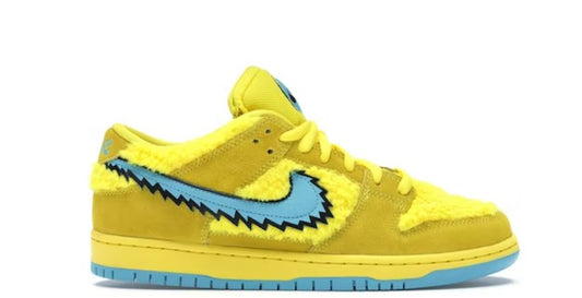 Nike SB Dunk Grateful Dead Bears Opti Yellow