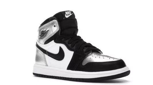 Jordan Retro 1 High Silver Toe