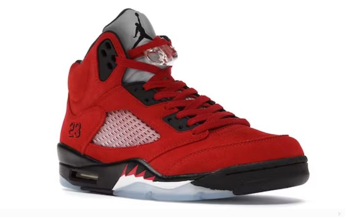 Jordan Retro 5 Raging Bull Red