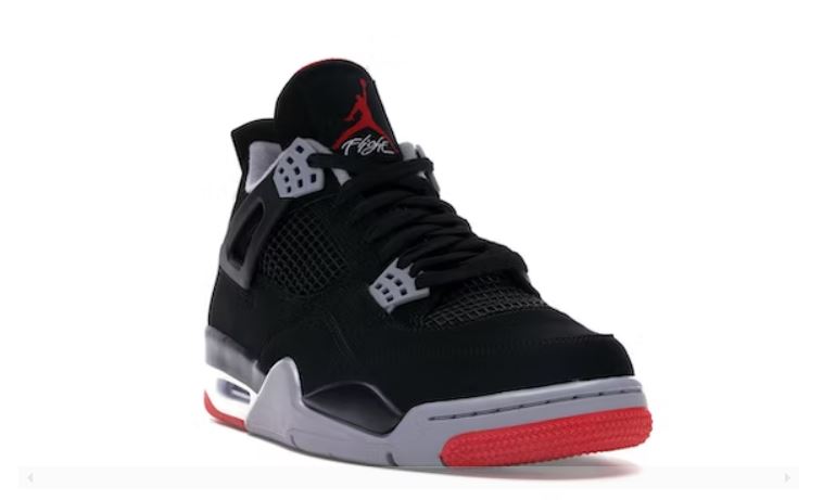 Jordan Retro 4 Bred