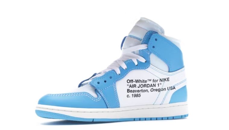 Jordan Retro 1 High Off-White University Blue