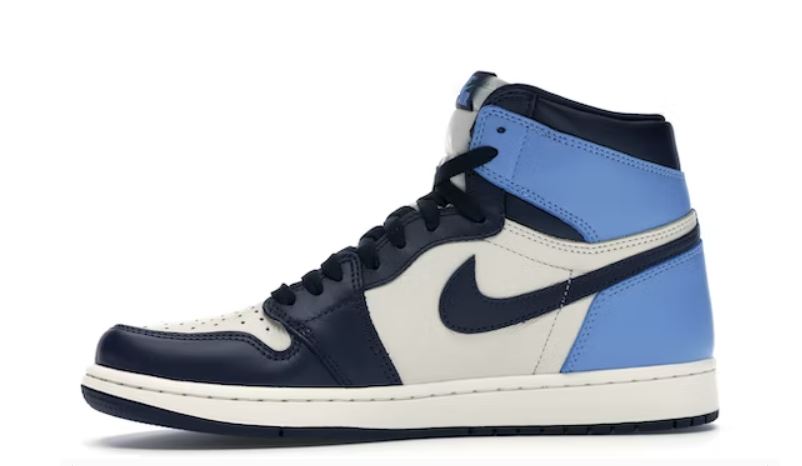 Jordan Retro 1 High Obsidian UNC