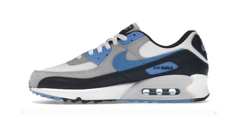 Airmax White University Blue