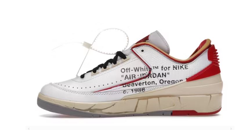 Jordan Retro 2 White Red