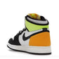 Jordan Retro 1 High White Black Volt University Gold