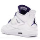 Jordan Retro 4 Metallic Purple