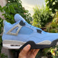 Jordan 4 Retro University Blue  (G5)