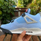 Jordan 4 Retro University Blue  (G5)