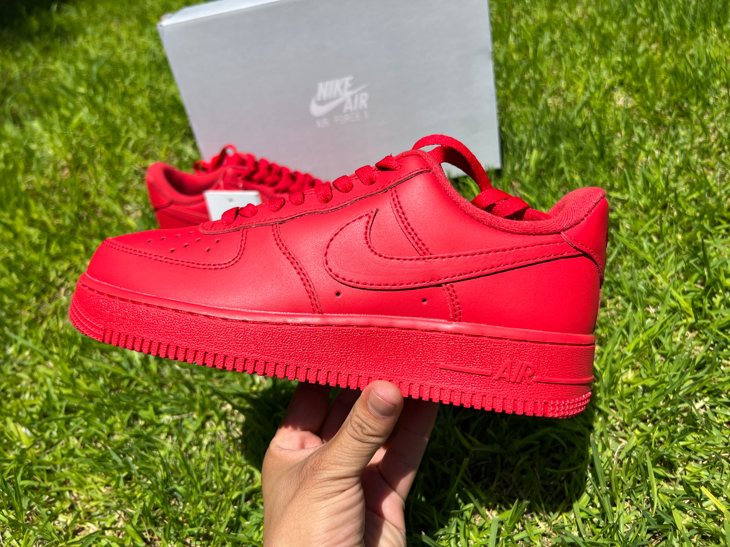 Nike Air Force 1 Low Triple Red