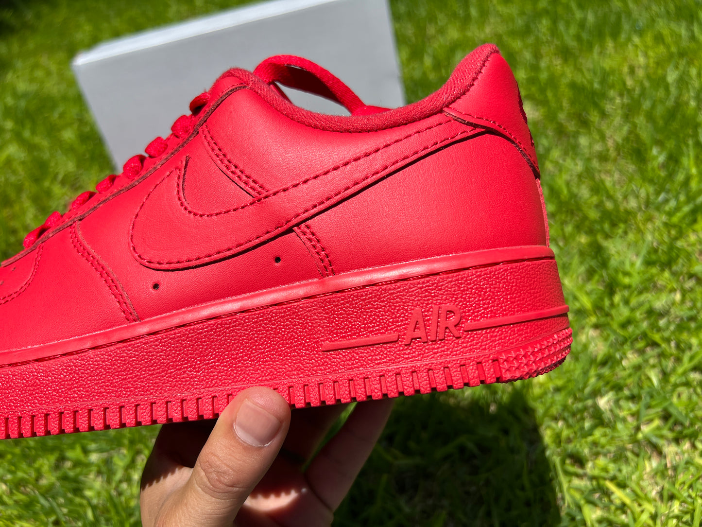 Nike Air Force 1 Low Triple Red