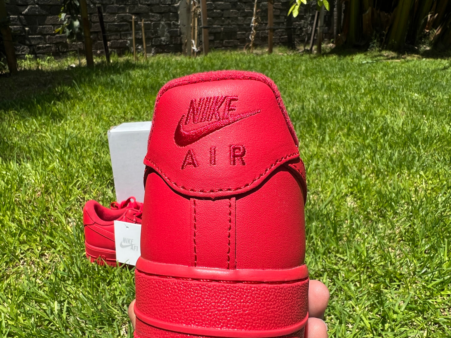 Nike Air Force 1 Low Triple Red