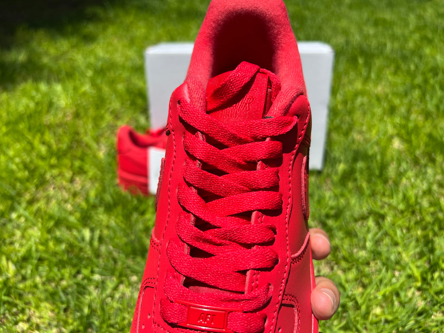 Nike Airforce 1 (Rojo)