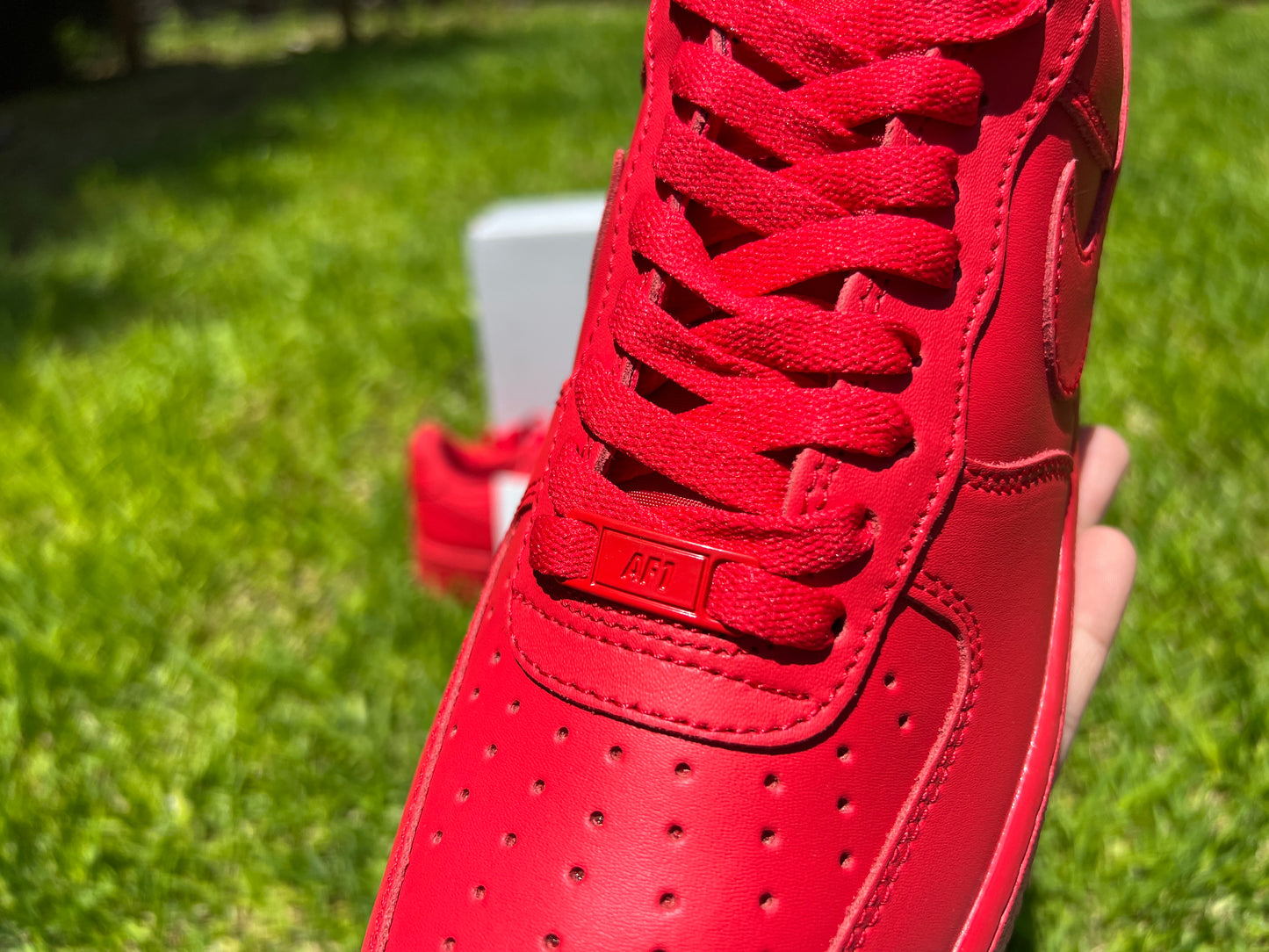 Nike Air Force 1 Low Triple Red