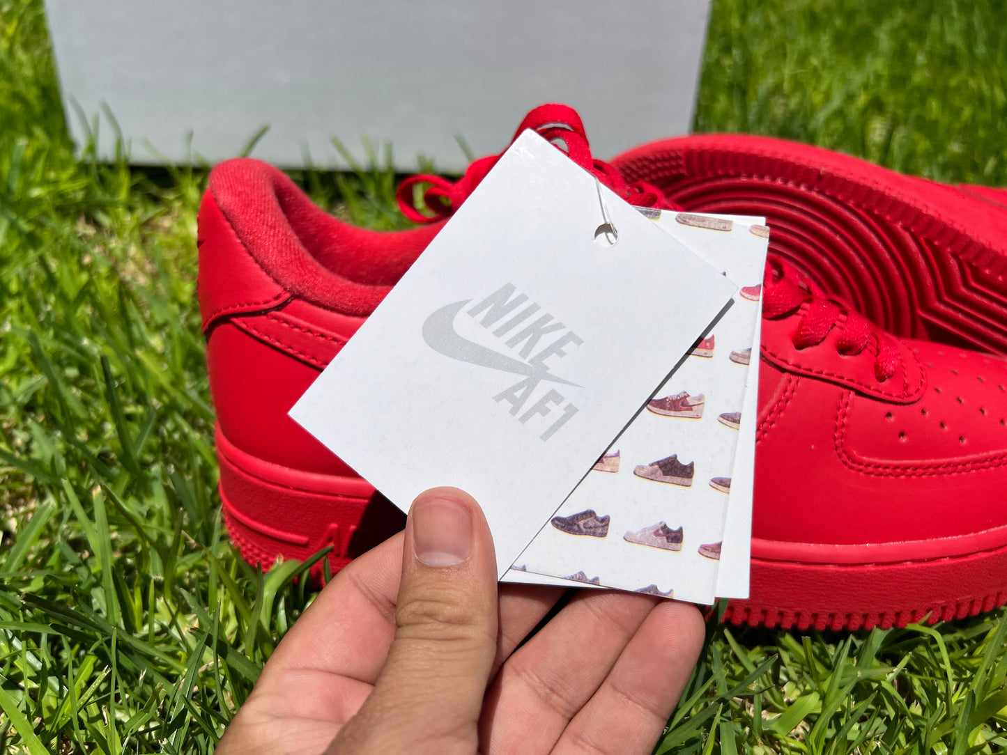 Nike Air Force 1 Low Triple Red