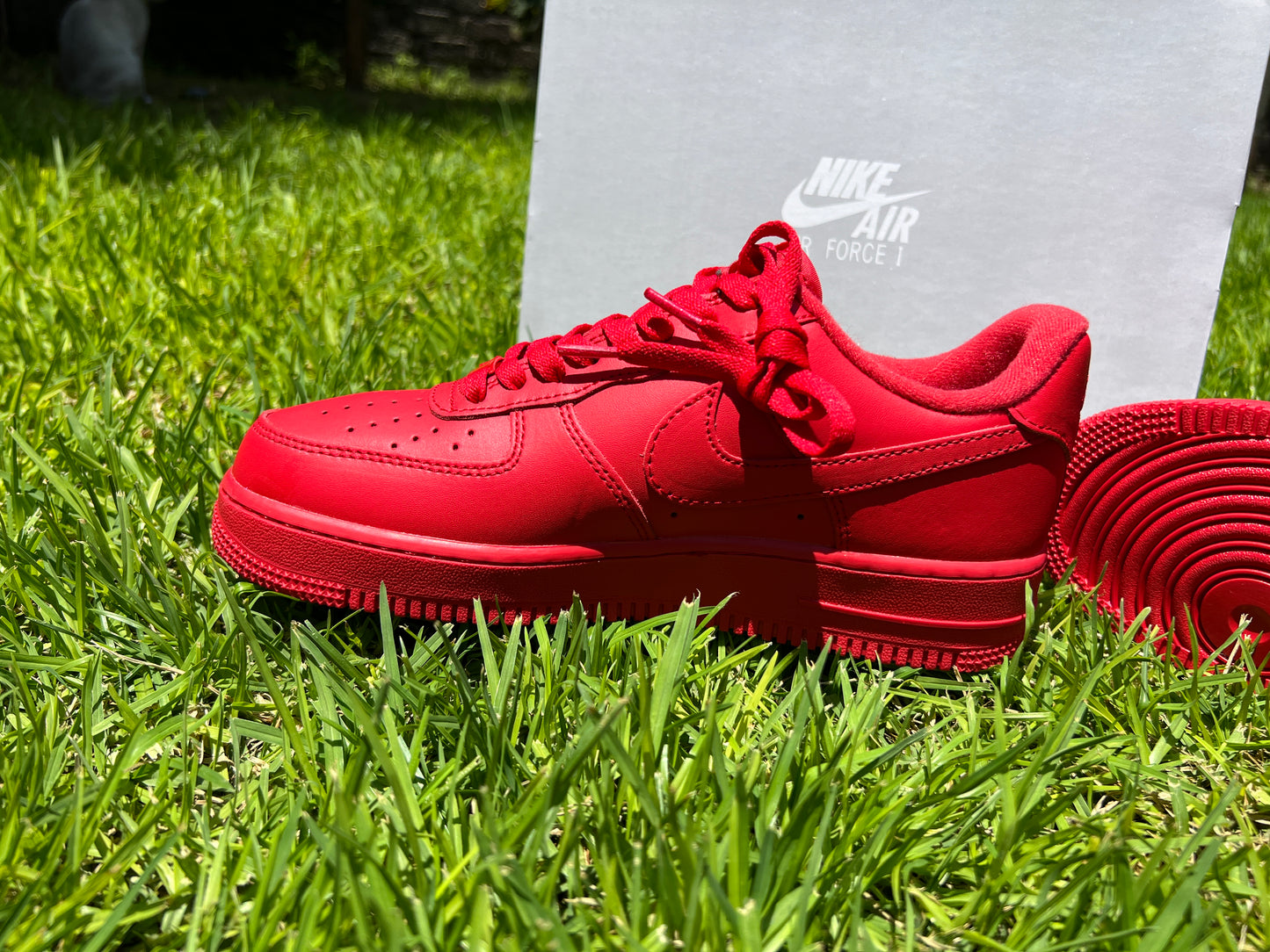 Nike Airforce 1 (Rojo)