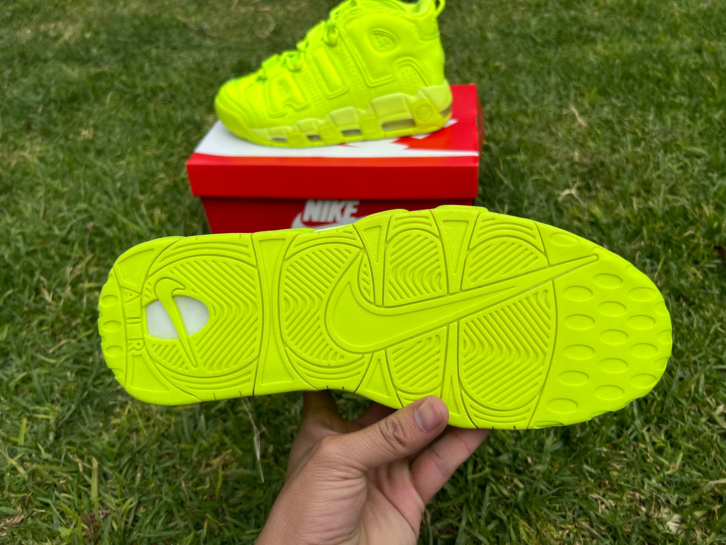 Nike Uptempo verde