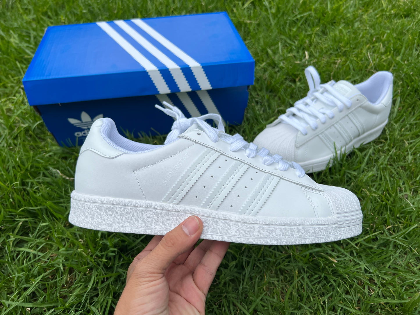 Adidas superstar blancos