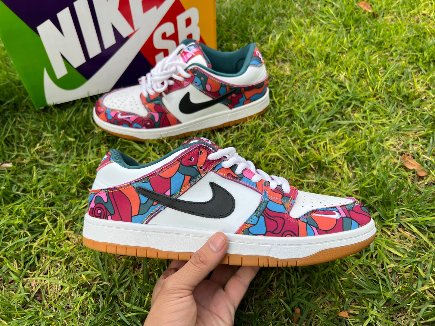 Nike SB Dunk Parra Abstract Art