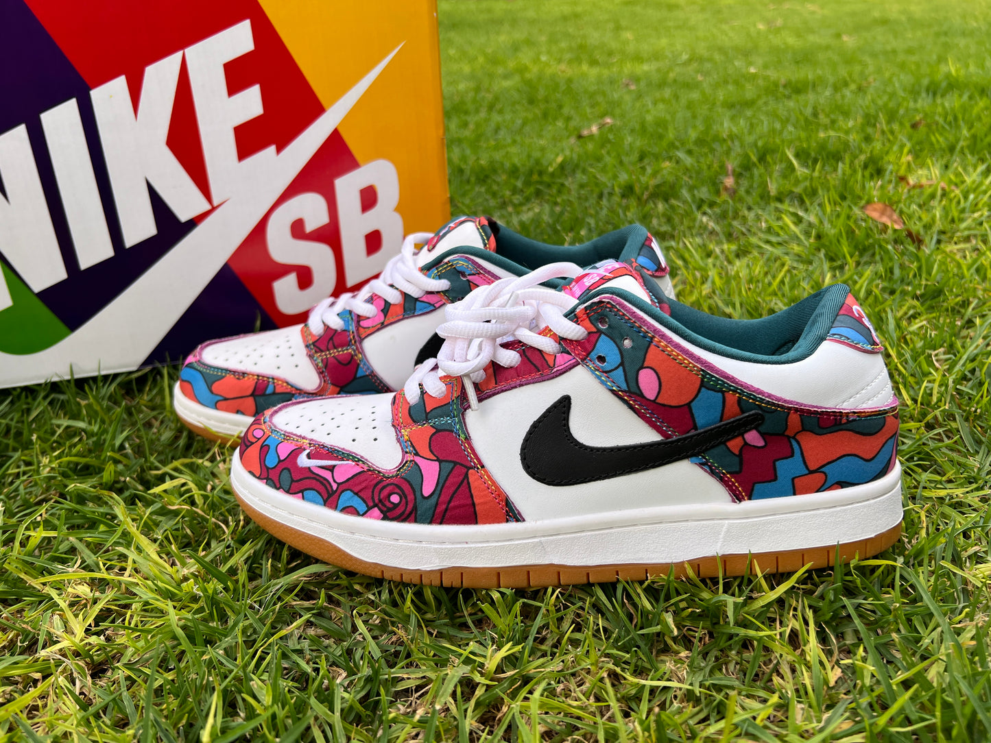 Nike SB Dunk Parra Abstract Art