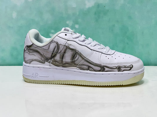 Airforce 1 Skeleton blancos