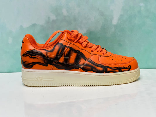 Airforce 1 Skeleton Naranja