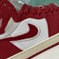 Jordan 1 rojo peluche