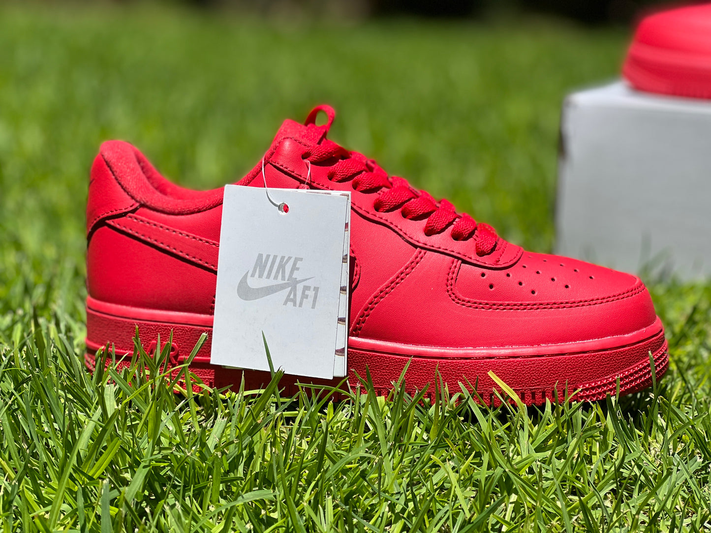 Nike Airforce 1 (Rojo)