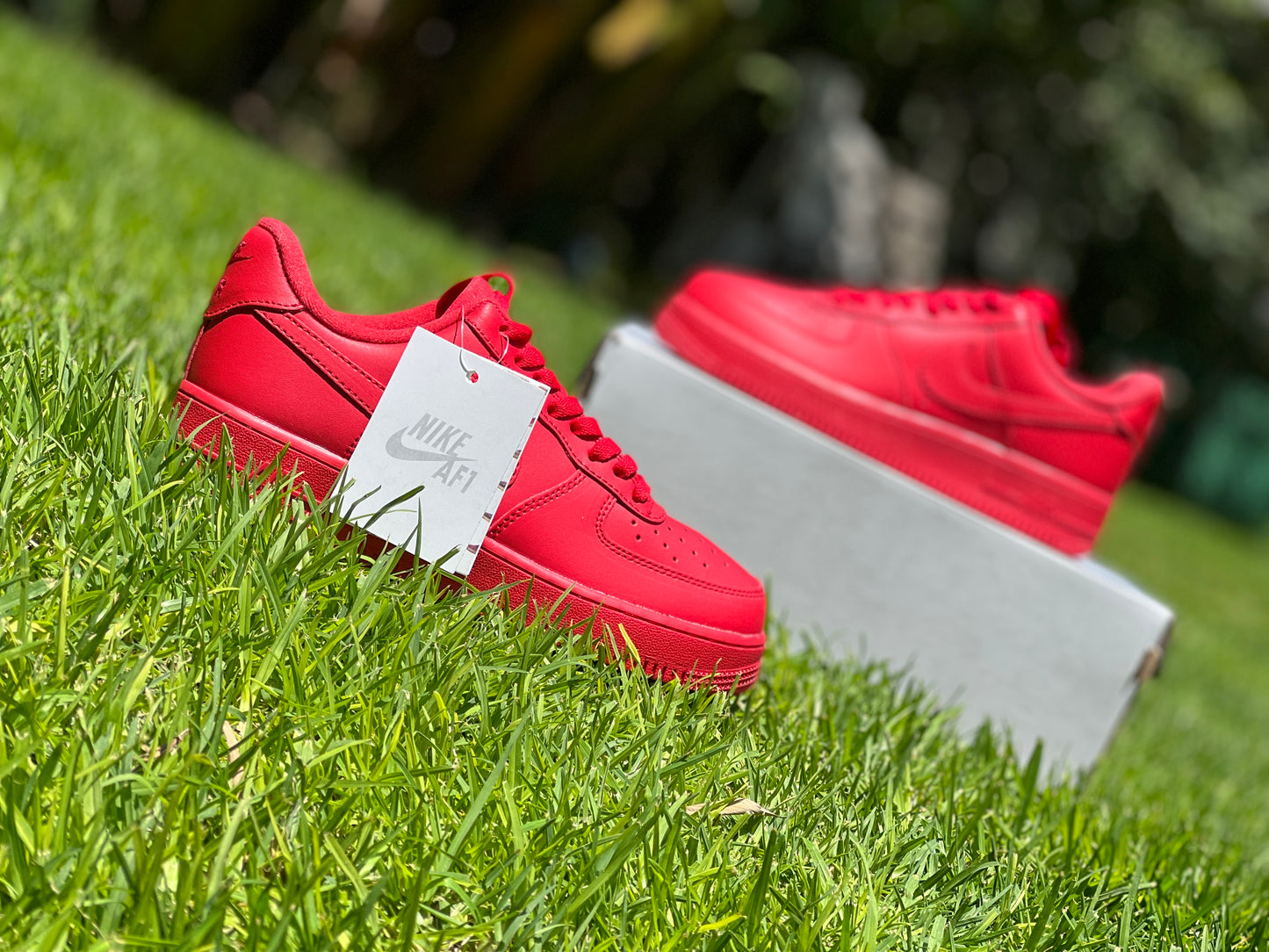 Nike Airforce 1 (Rojo)