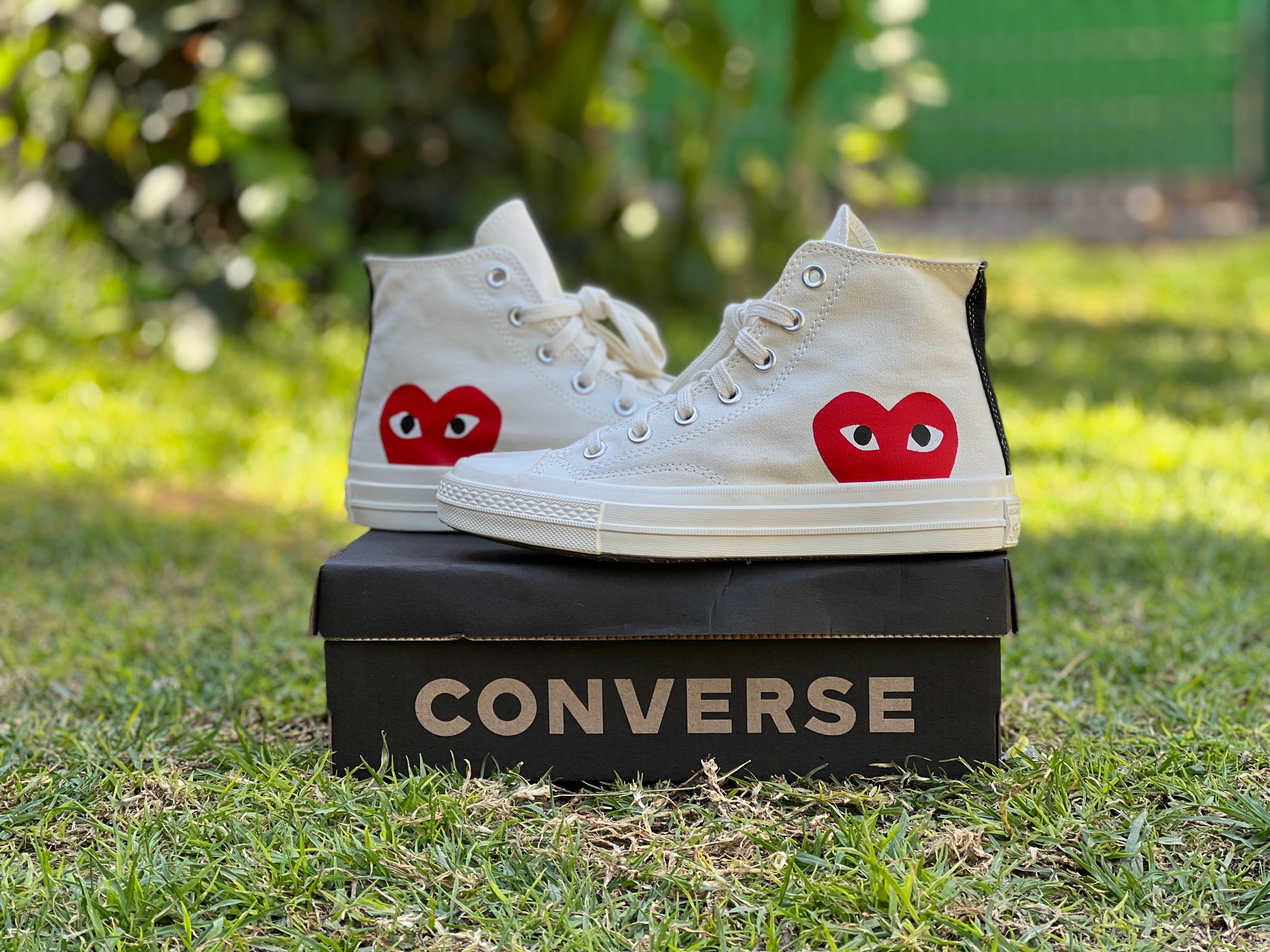 Converse blancos cheap de bota precio