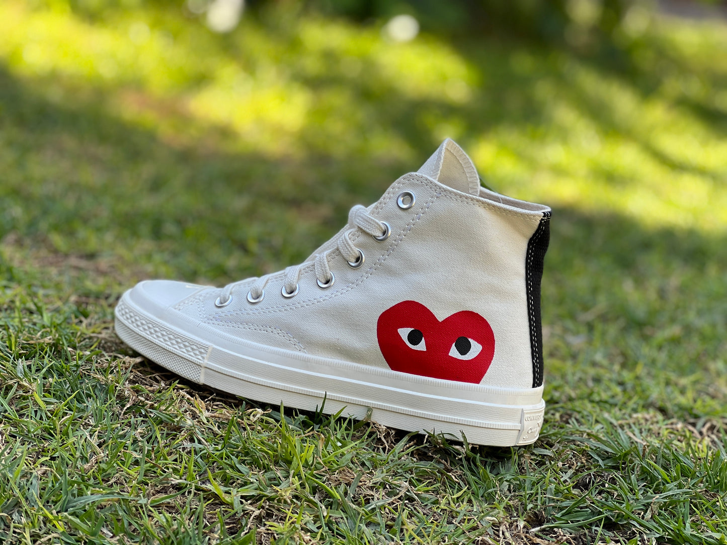 Converse Corazon Blanco Bota