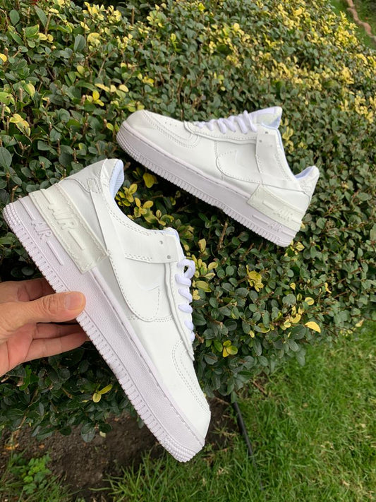 AF1 Shadow blanco